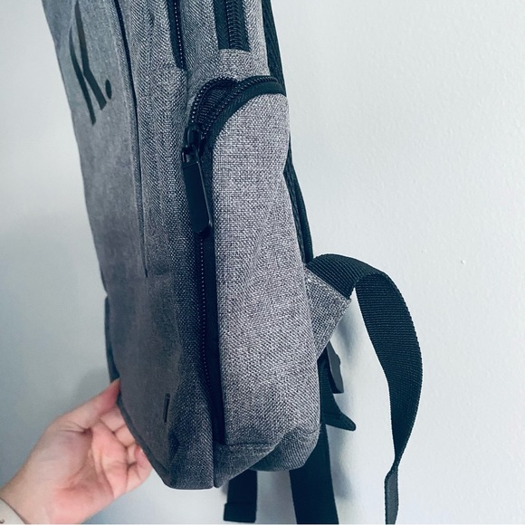 Klarna Kapston Unisex Heather Gray Laptop Bookbag Backpack - Picture 3 of 8